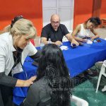 CONTROLES DE SALUD A JUGADORAS QUE COMPETIRÁN  EN UN TORNEO DE FÚTBOL EN LA JURISDICCIÓN TRES